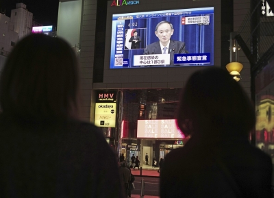 Japão decreta estado de emergência na região de Tóquio devido à Covid-19